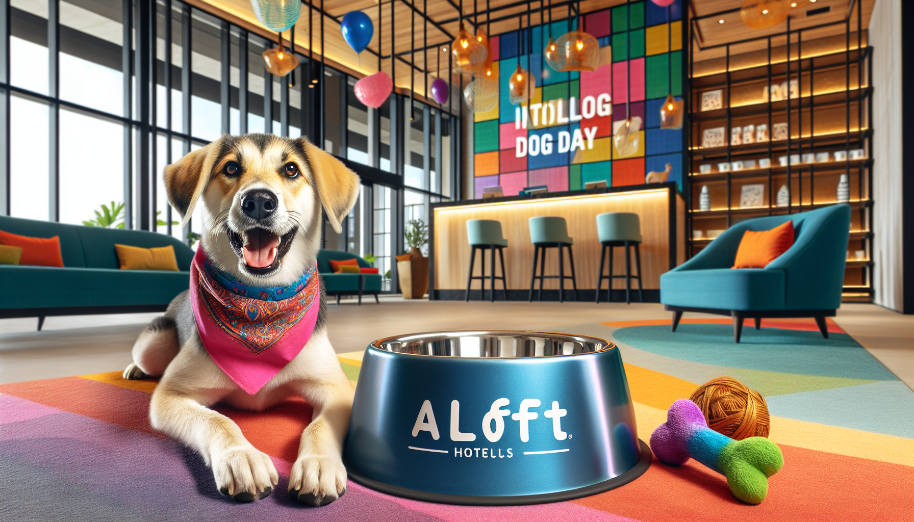 Celebrate International Dog Day with Free Dog Brew at Aloft Hotels – “Working Dogs Free Dog Brew”