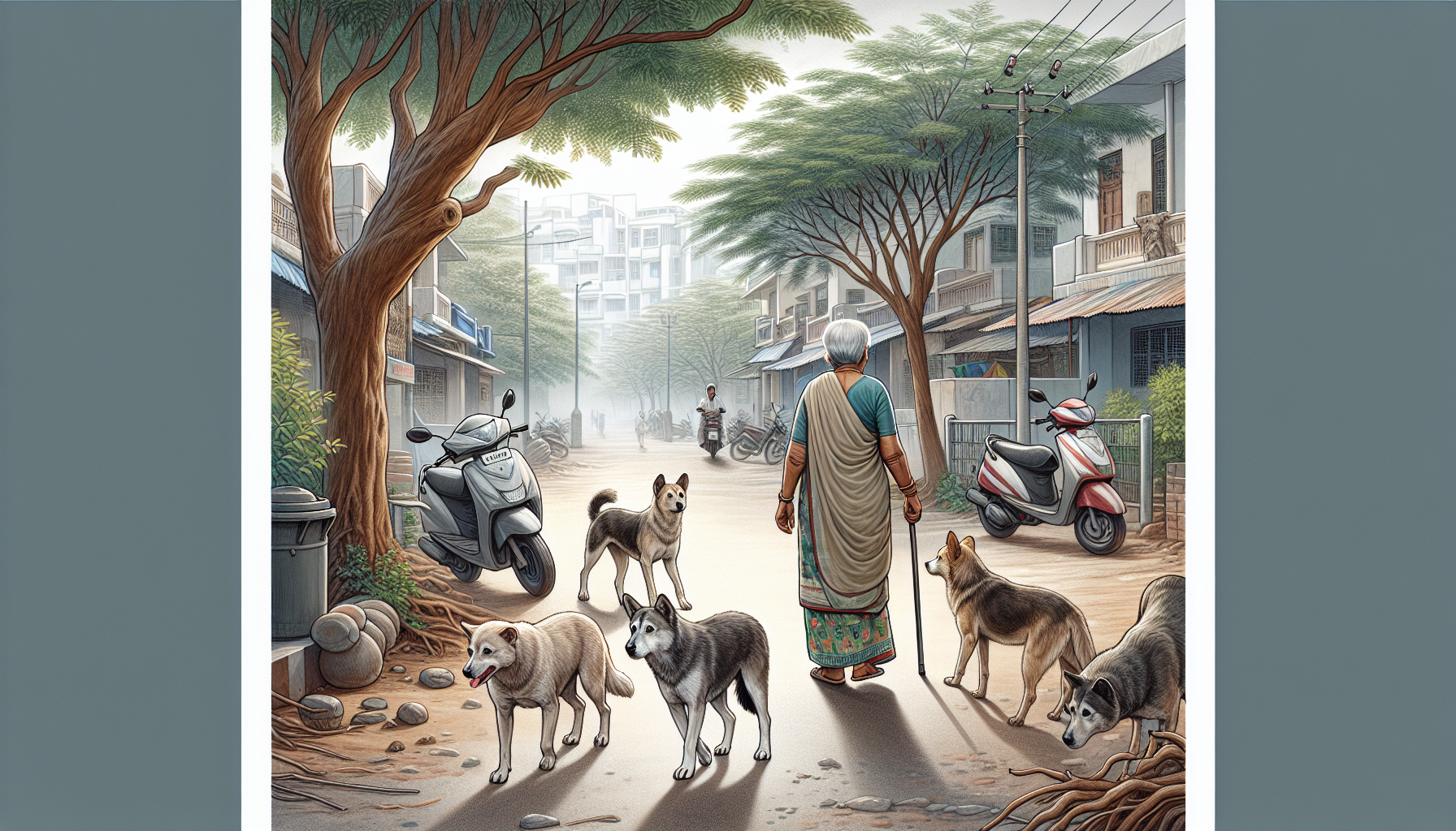 Tragic death of elderly woman after stray dog attack in Bengaluru – Elderly