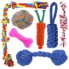 Agirav Tail Dog Toys + Dog Chew Toys + Puppy Teething T…