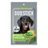 JerHigh Duo Stick Dog Treat – Spinach with Cheese Stick