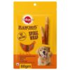 Pedigree Ranchos Spiral Wrap, 60 G, Stick, Adult, Chick…