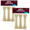 Meat Up Dog Treats Pressed Chew Bones,15.24 Cm,Pack Of