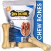 Boltz Adult Rawhide Pressed Dog Chew Bone-1000Gm, Bone