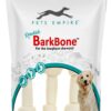 Dog Rawhide Bones Bulk Pack of 3 Natural Rawhide