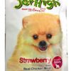 JerHigh Strawberry Stick Chicken Meat Snacks for Dog