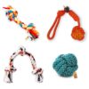 Foodie Puppies Dog Rope Combo of 4 Chewing Teething Fet…