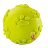 Foodie Puppies Latex Rubber Squeaky Dog Chew Ball Toy -…