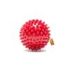 Foodie Puppies Natural Rubber Spike Ball – 2.5inch/ 6.3…