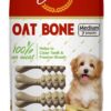 Gnawlers Oat Bone, Healthy Dog Bone with Oat Flour, Pre…