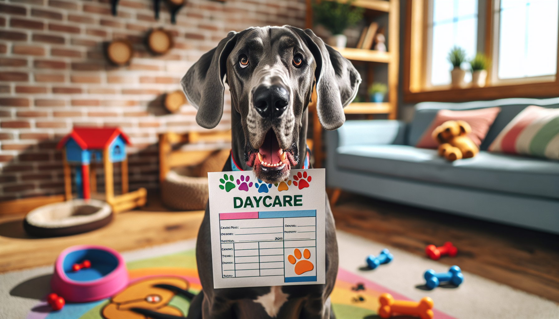 Great Dane's Adorable Reaction to Day Care Report Card Revealed