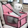 KUTKUT Pet Car Booster Seat Travel Carrier Cage, Oxford…