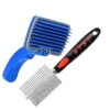 RvPaws 2 in 1 Pet Comb Pack Adjustable Dog/Puppy Brush/…