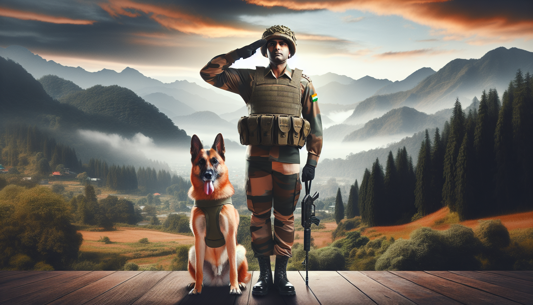 Salute to Phantom: The Brave Indian Army Canine Hero – Phantom