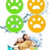 V R ENTERPRISE (2pcs) Silicone Dog Pattern Hair Remover…