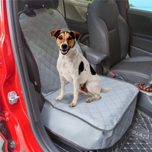 Kozi Pet pedy Pet Front Seat Cover for Cars, Dog Car Se... - Image 5