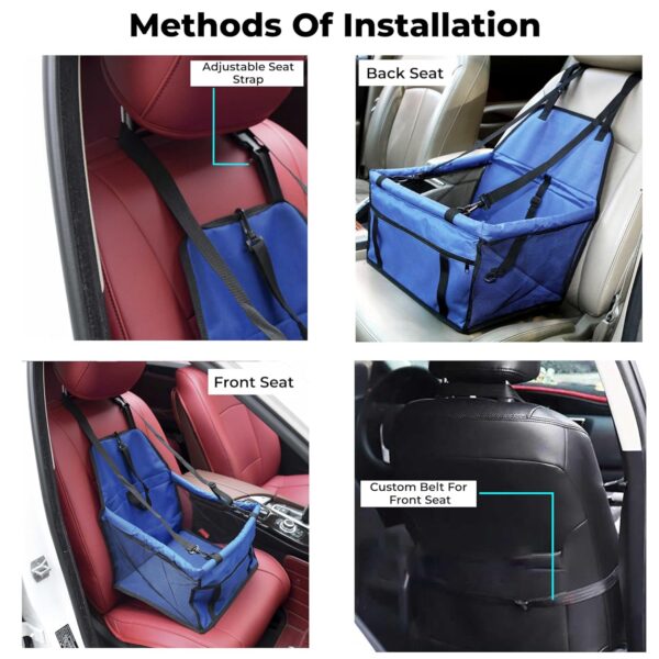 Kraptick Pet Carrier Car Seat – The Ultimate Pet Car Bo... - Image 5