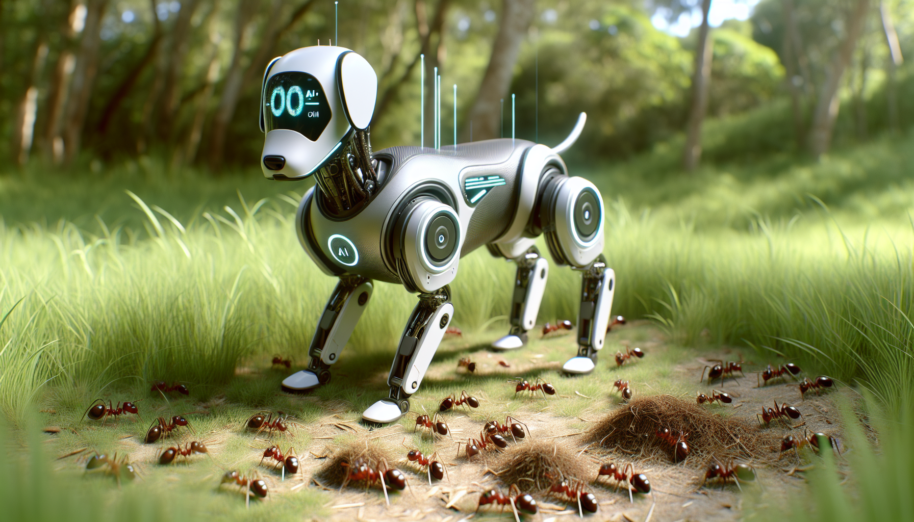 AI Robot Dog Revolutionizes Fire Ant Detection Technology