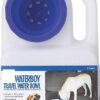 Dweezhet Portable Plastic Dog Water Bowl, Pet Animal Ro…