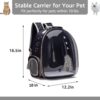 Emily Pets Pet Carrier Backpack for Cats and Puppy Smal…