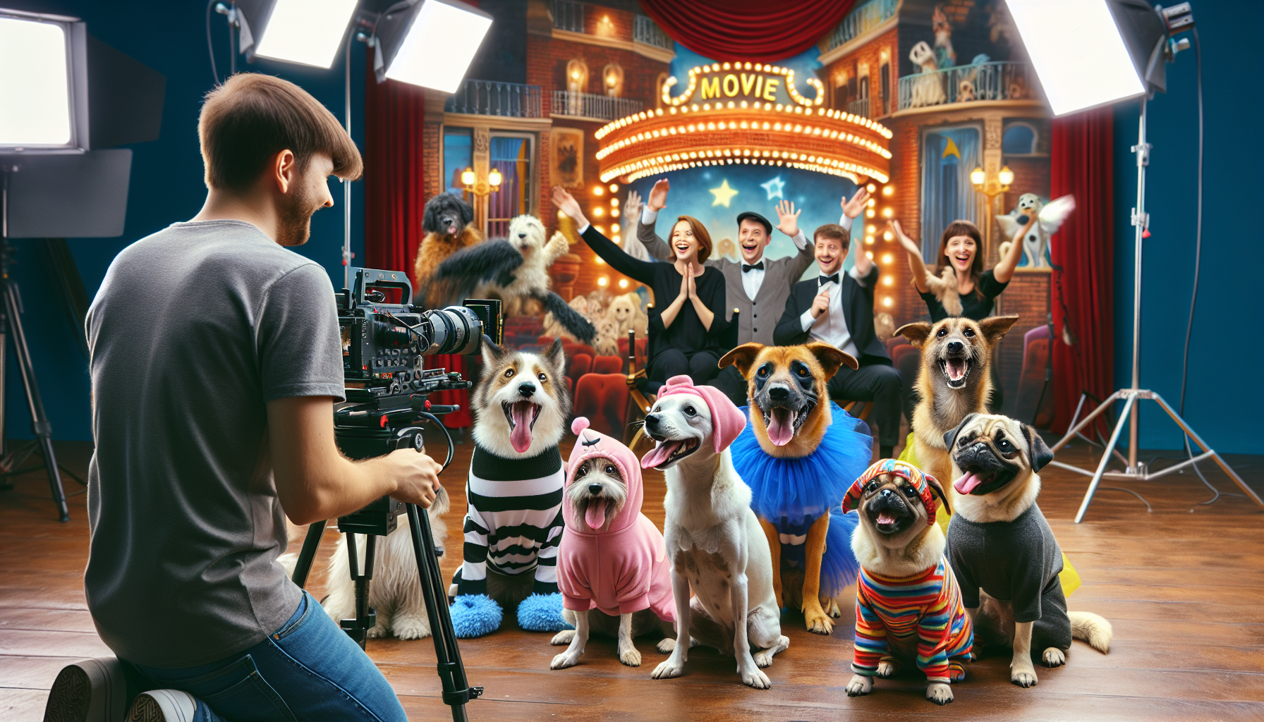 Innovative Filmmakers Transform Stray Dogs into Movie Stars