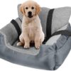 PetLux Dog Car Seat for Small Dogs, Warm Soft Pet Car S…