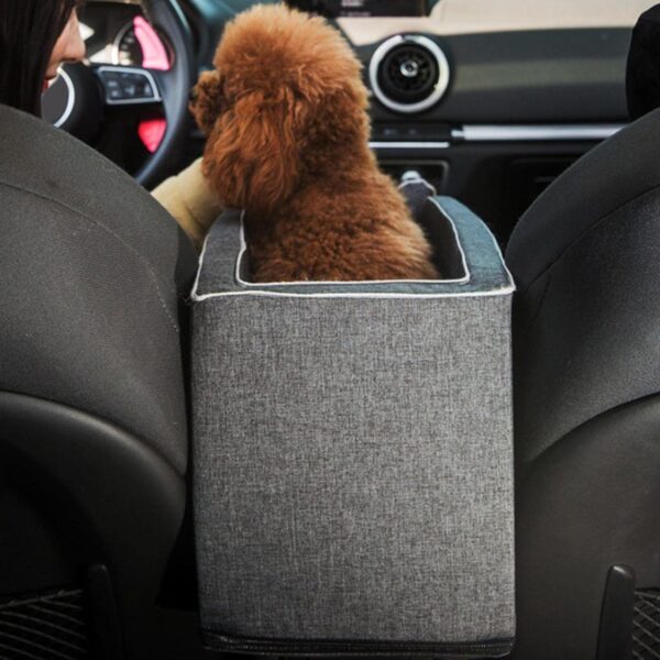 Enakshi Pet Car Booster Seat Dogs Carrier Car Seat Bask... - Image 4