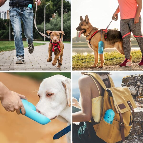 KUTKUT Dog Portable, Leakproof Retractable Water Bottle... - Image 7