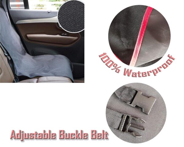 WolkomHome Waterproof Pet Dog cat Puppy Car Seat Protec... - Image 4