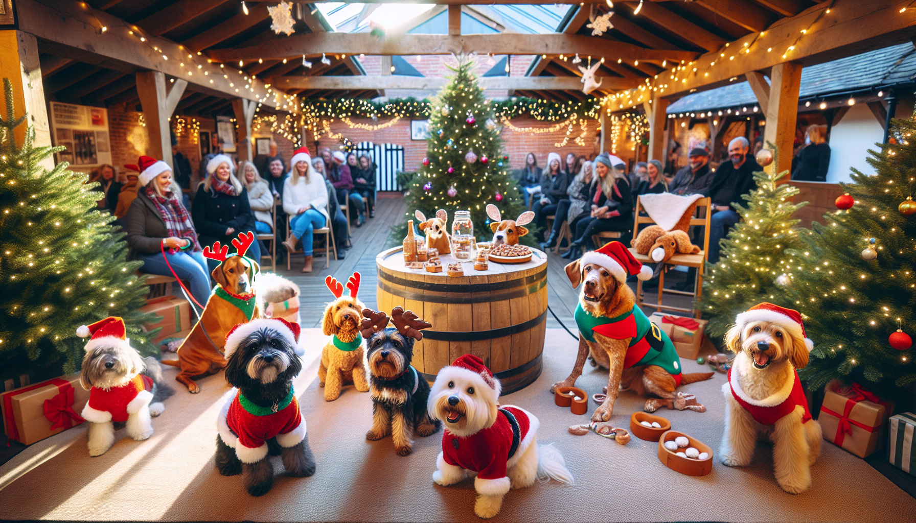 Festive Fun for Canine Companions at Newbury Christmas Party