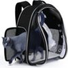 KIKA Pets Celeb Personalised Cat Carrier Backpack Bubbl…