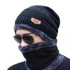 NSCC Wool Beanie Cap & Muffler for Mens & Women – Winte…