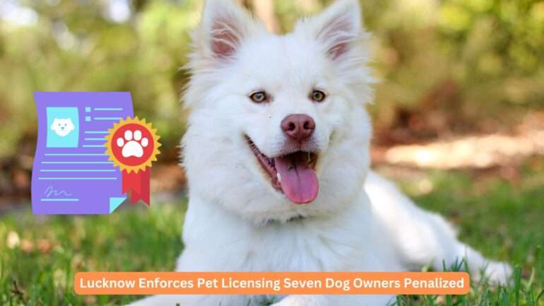 Lucknow Enforces Pet Licensing Seven Dog Owners Penalized - pet licensing crackdown