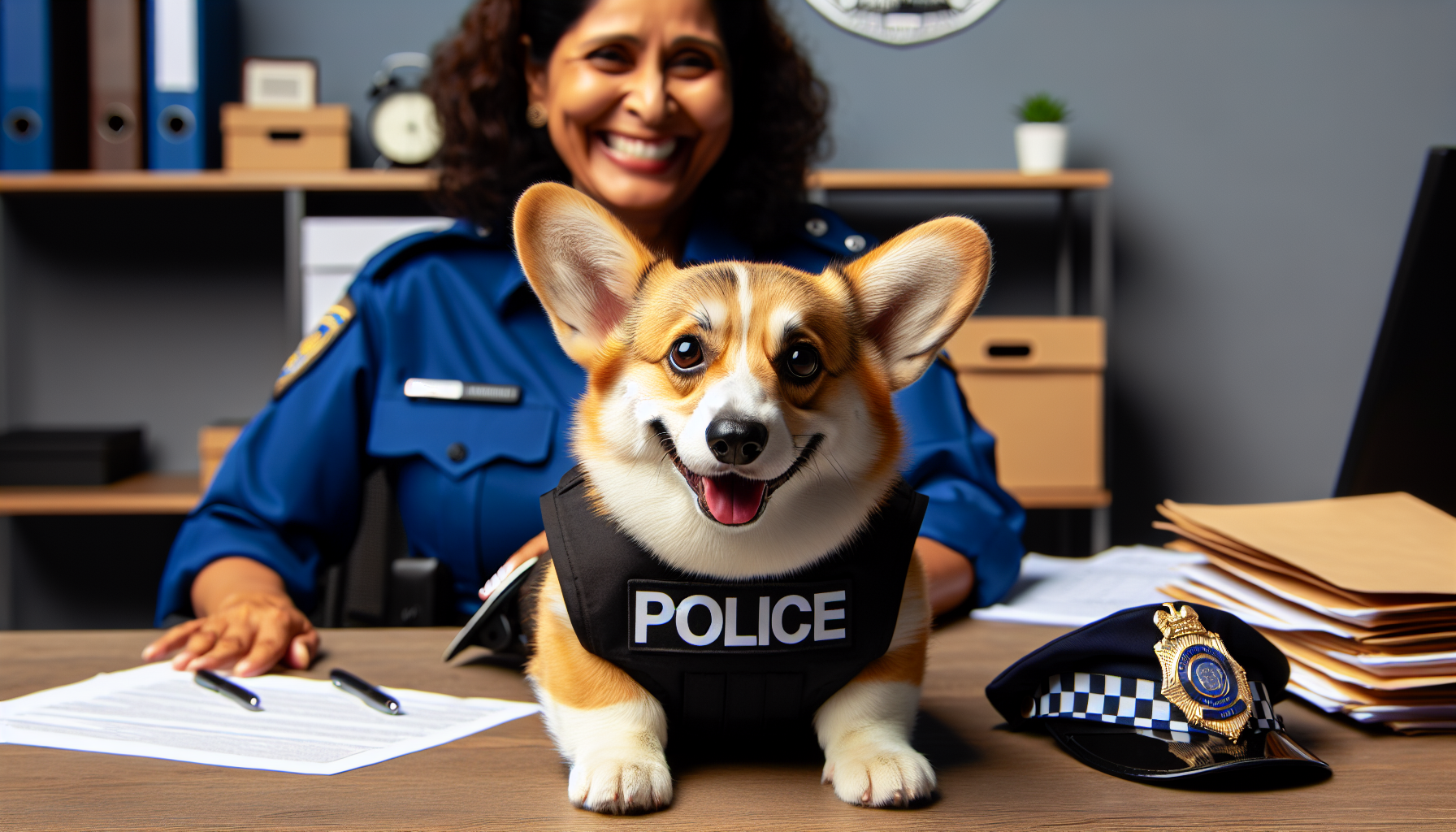 Corgi Police Dog Loses Bonus After On-Duty Mishaps – Corgi police dog