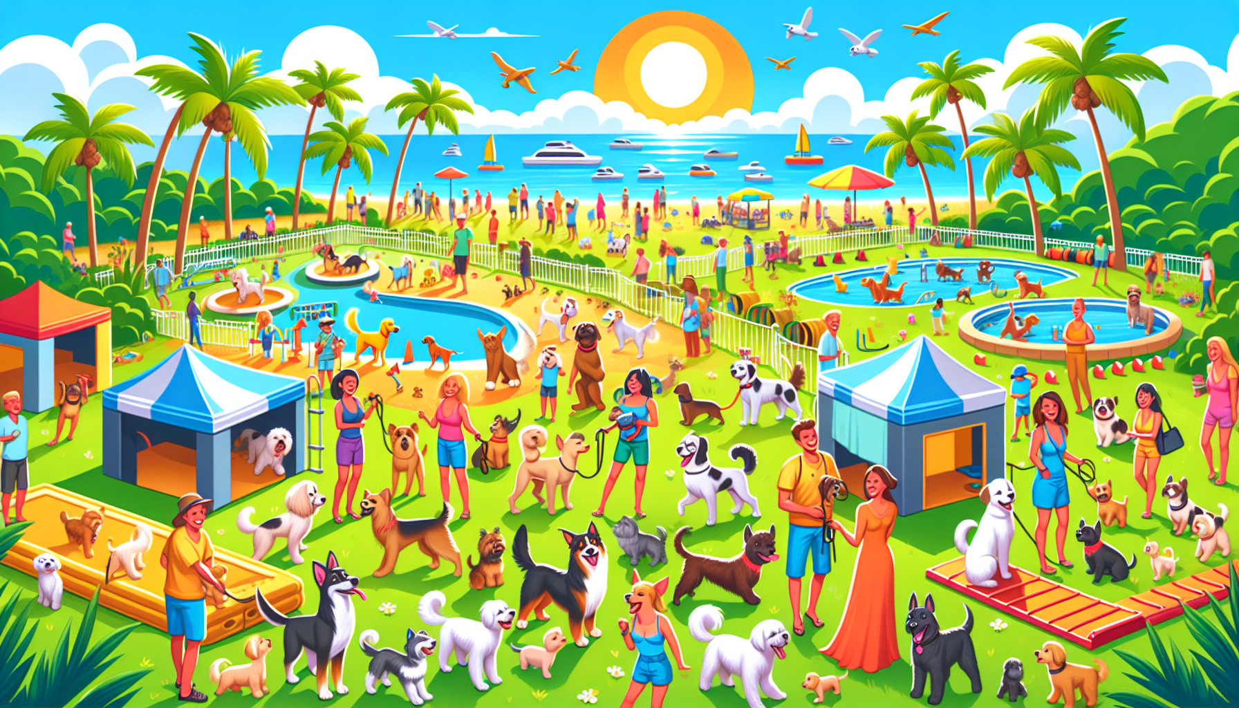 Celebrate New Dog Park Opening for Furry Friends in Hawaii