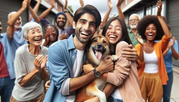 Gurgaon Couple's Heartfelt Search Reunites Them with Lost Dog