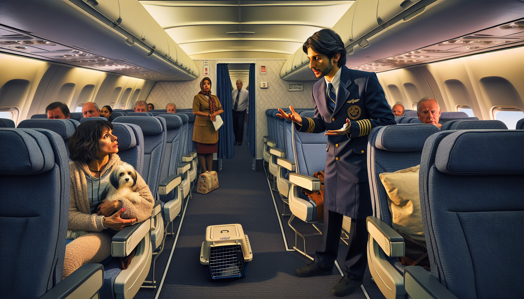 Pet Dog Controversy Sparks Heated Debate on Air India Flight – Airline pet policy