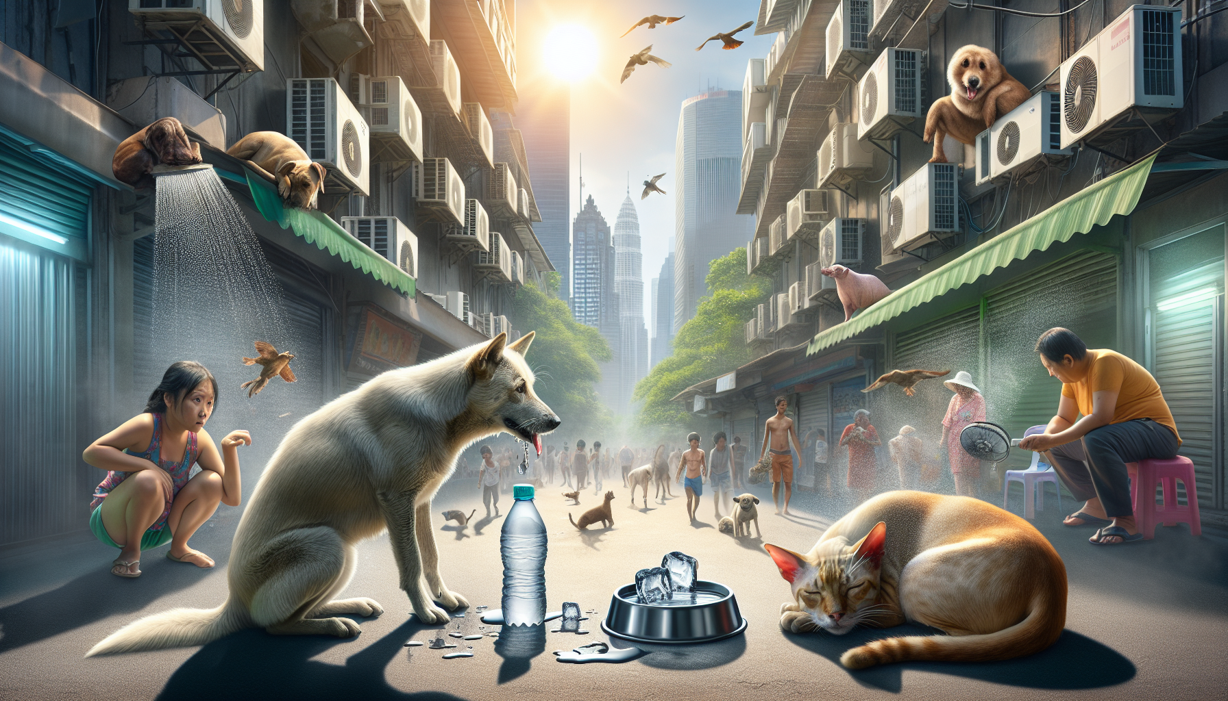 Protecting Street Animals and Pets from Heatwave Hazards – Heatwaves and animals