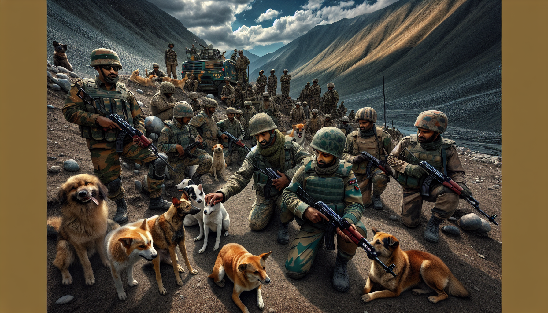 Desi Stray Dogs Assist Indian Army in Foiling Infiltrations – Desi Stray Dogs