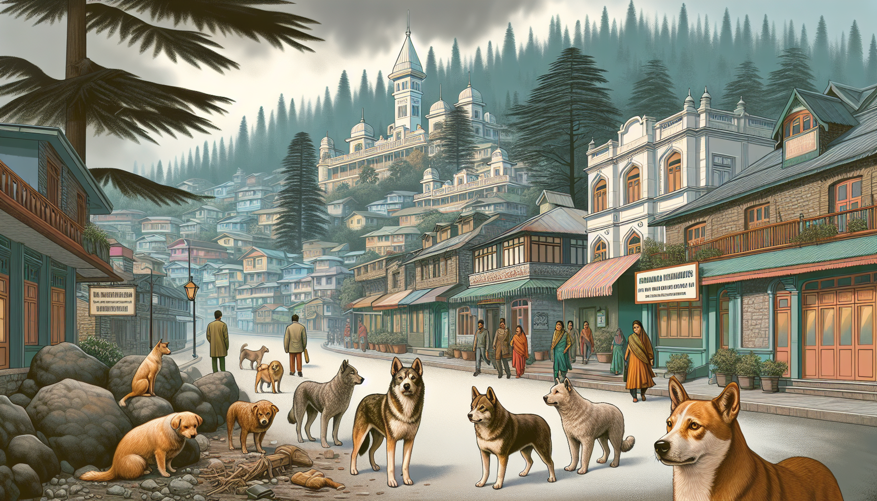 Rising Stray Dog Attacks in Shimla Spark Increasing Public Concern – stray dogs