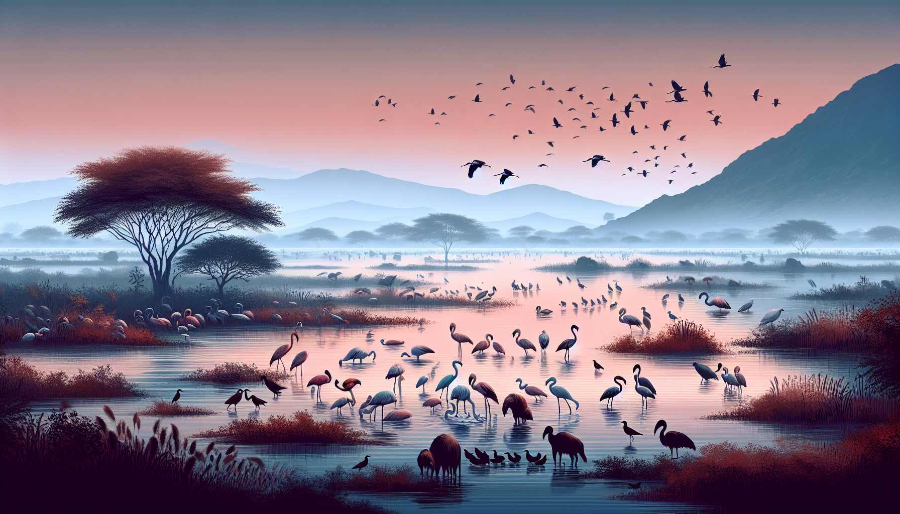 Sambhar Lake Birds Face Threat from Feral Dogs and Environmental Issues – Sambhar Lake Birds