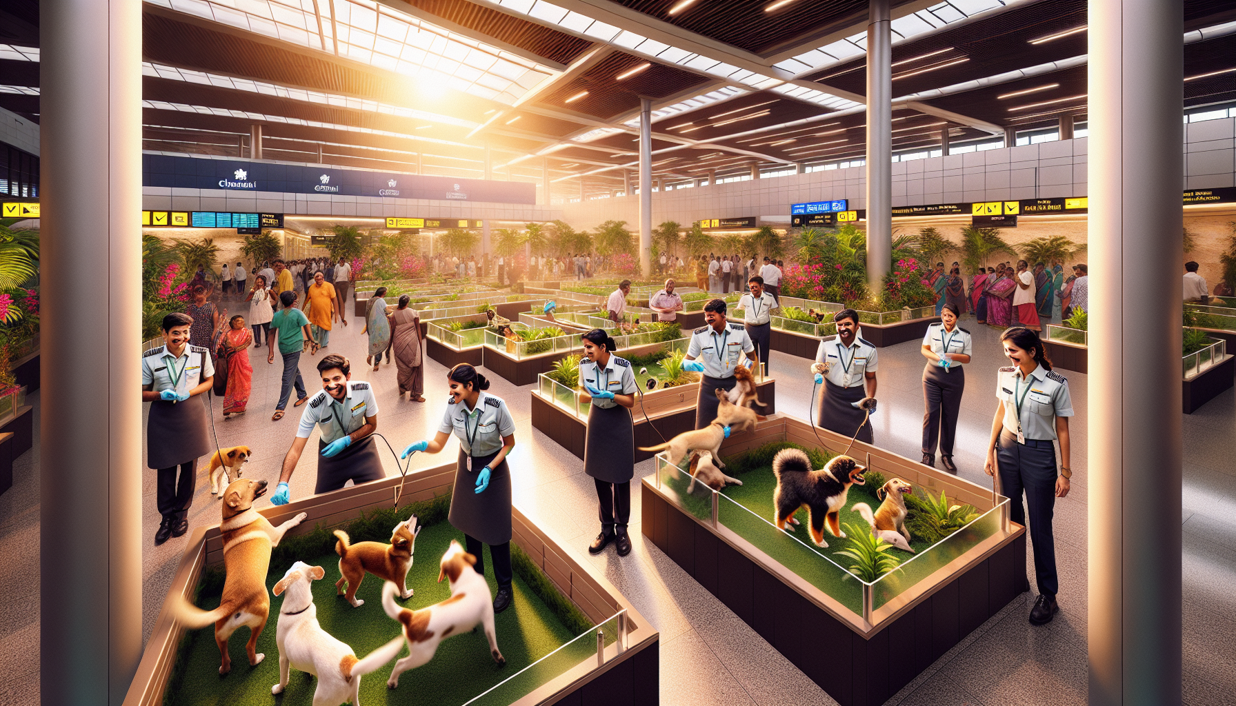 Chennai Airport Launches India’s First Stray Dog Safety Centre – Stray Dog Safety