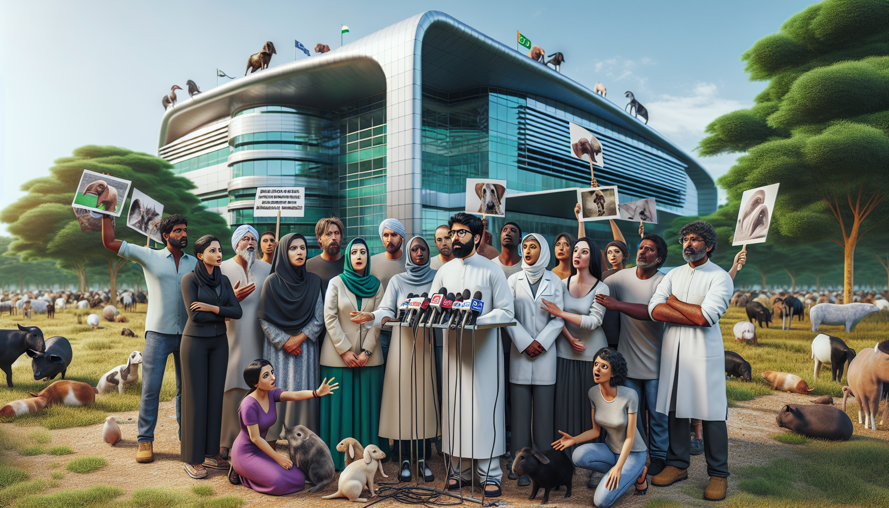 Exposing Alleged Animal Cruelty at Telangana Laboratory by PETA India – Animal Cruelty