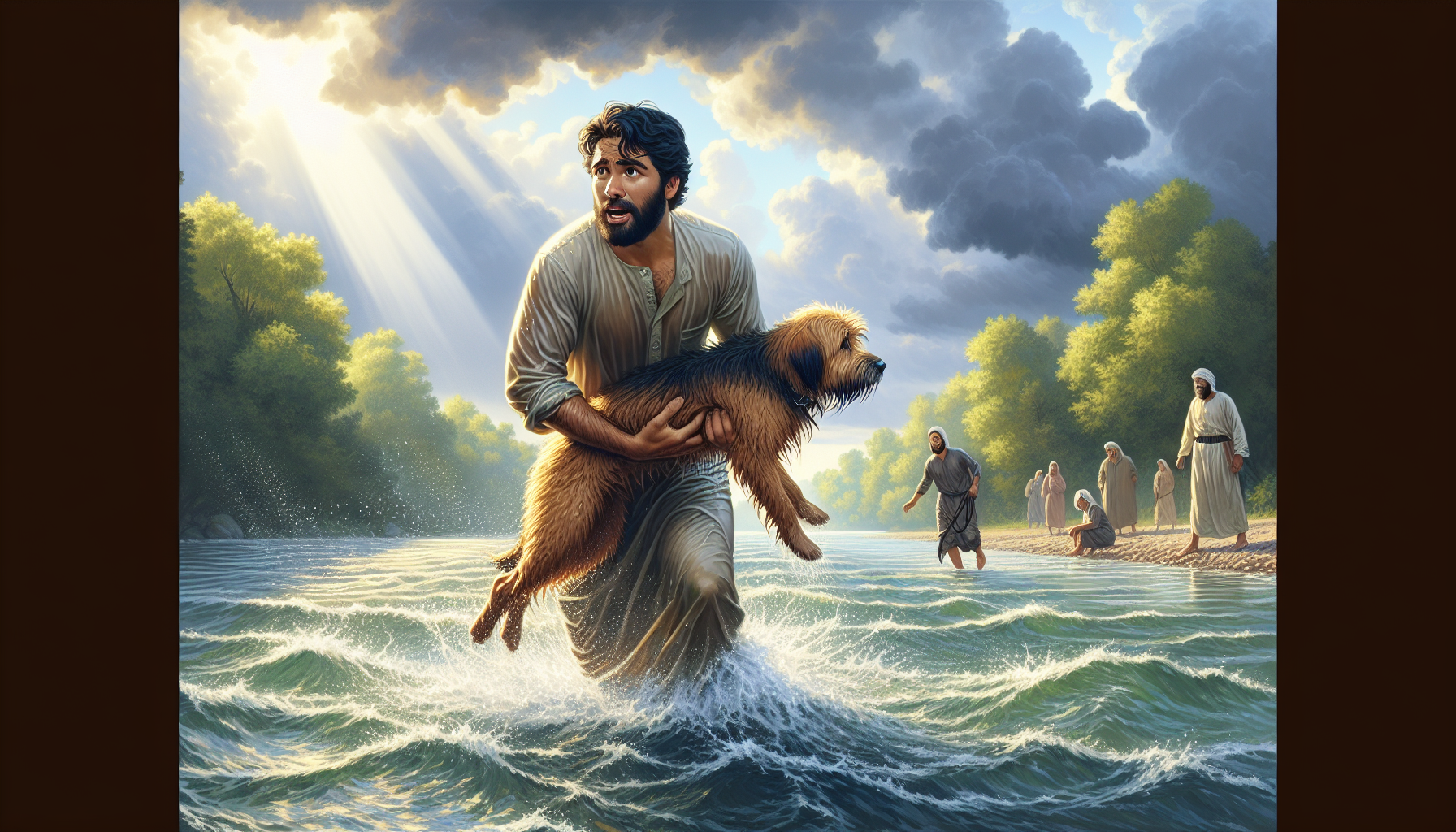 Manipur Hero Rescues Drowning Dog, Captures Hearts Online – Dog rescue